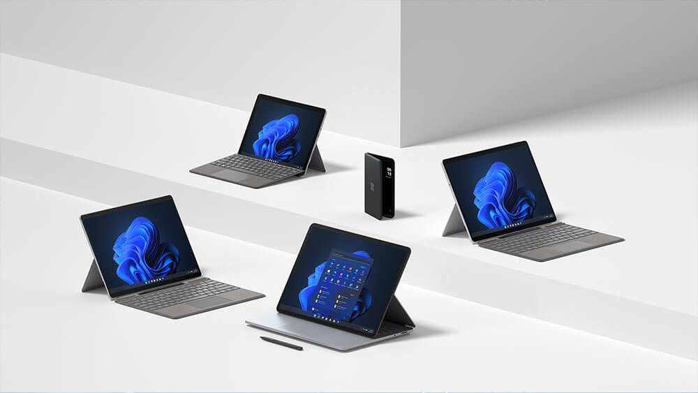 Surface Produktfamilie &copy; Microsoft